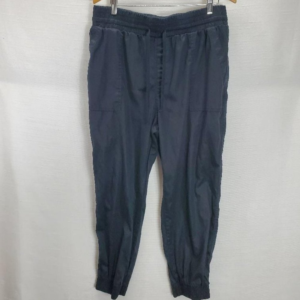 A New Day Jogger Pants Womens XL Black Elastic Drawstring Waist Pockets Lyocell